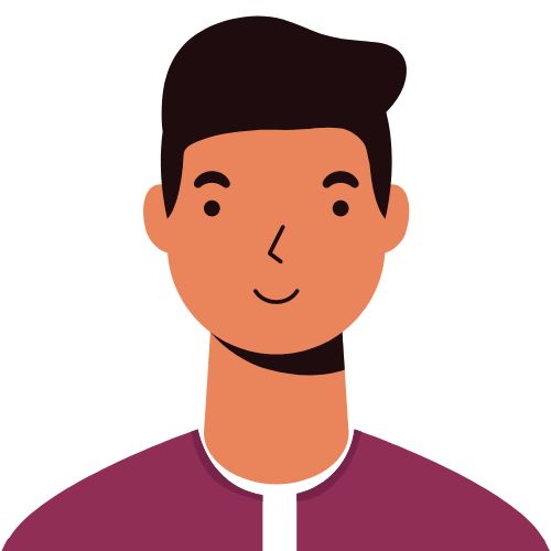 Profile picture of cartoon man